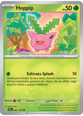 Hoppip #001/193 — Evoluzioni a Paldea