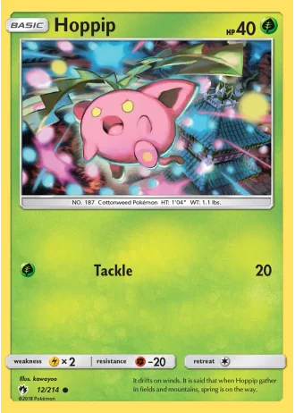 Hoppip #12/214 — Lost Thunder