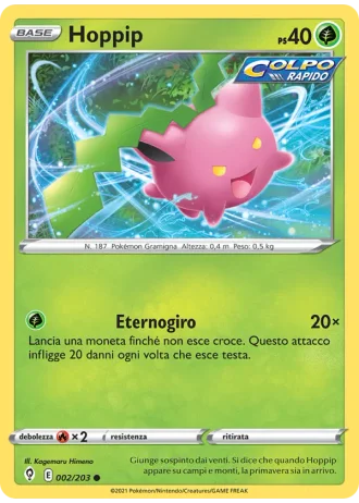 Hoppip #2/203 — Evoluzioni Eteree