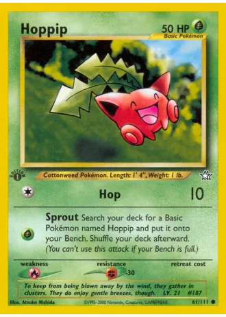 Hoppspross (1. Edition) #61/111 — Neo Genesis (1. Edition)
