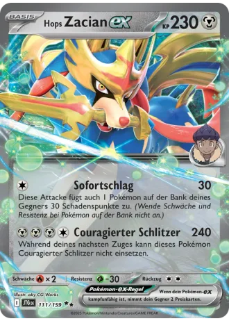 Hops Zacian ex #111/159 — Reisegefährten