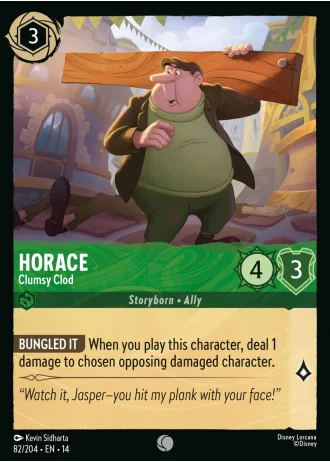 Horace - Clumsy Clod #82/257 — Hyperia City