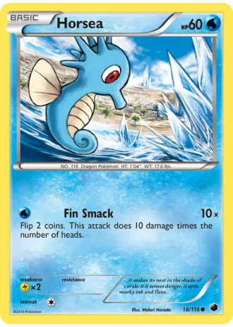 Horsea #18 — Plasma Freeze