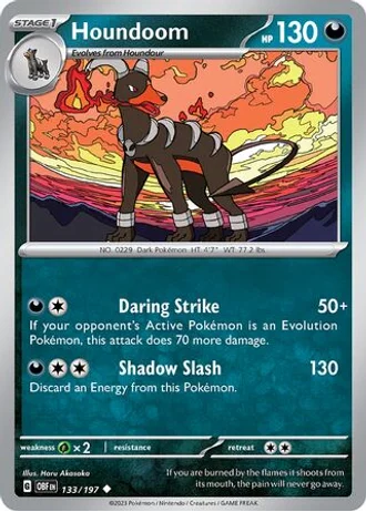 Houndoom #133/197 — Trick or Trade 2024