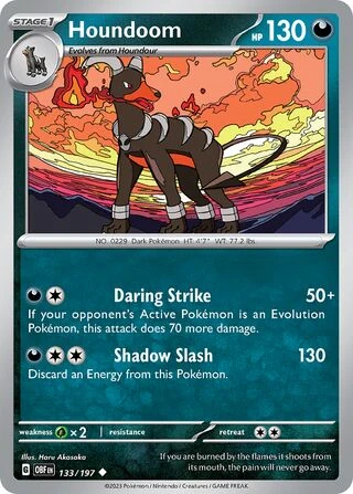 Houndoom #133/197 — Trick or Trade 2024