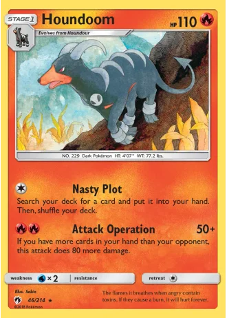 Houndoom #46/214 — Lost Thunder