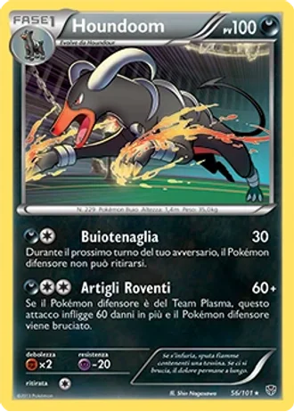 Houndoom #56/101 — Esplosione Plasma