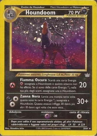 Houndoom #8/64 — Neo Revelation