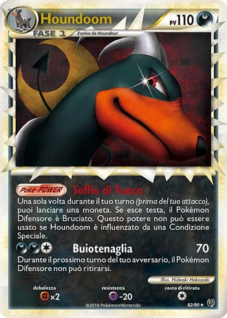 Houndoom #82/90 — Senza Paura