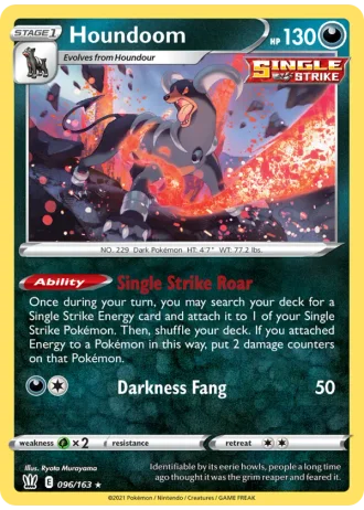 Houndoom #96 — Battle Styles