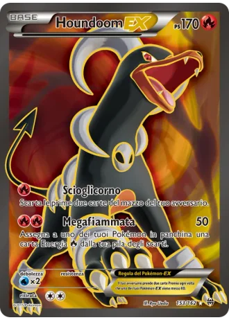 Houndoom EX #153/162 — Turbo Blitz