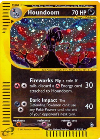 Houndoom H11 — Aquapolis