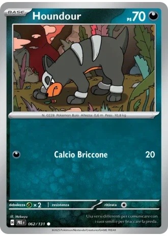 Houndour #062 — Evoluzioni Prismatiche