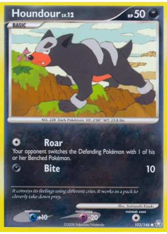 Houndour #103/146 — Il Risveglio dei Miti