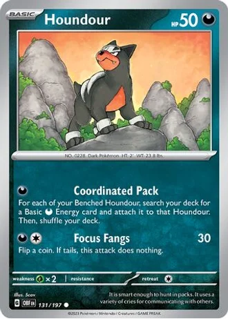 Houndour #131/197 — Trick or Trade 2024