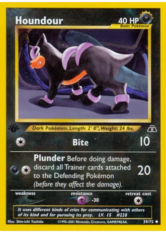 Houndour #39 — Neo Discovery