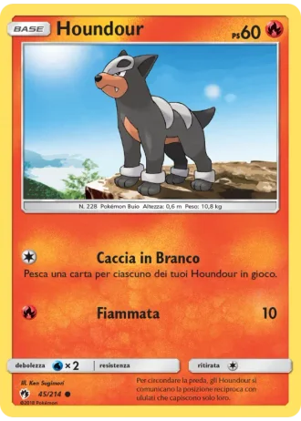 Houndour #45/214 — Tuoni Perduti