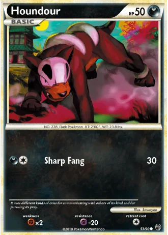 Houndour #53 — Undaunted