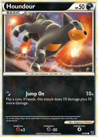 Houndour #54 — Undaunted