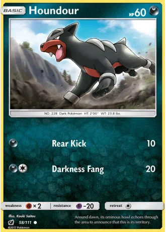 Houndour #58 — Crimson Invasion