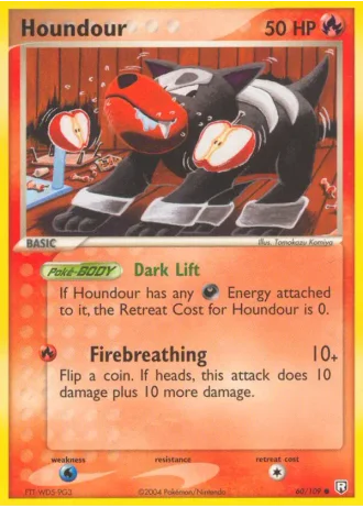 Houndour #60/109 — Team Rocket Returns