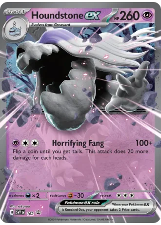 Houndstone ex #162 — Scarlet & Violet Promos