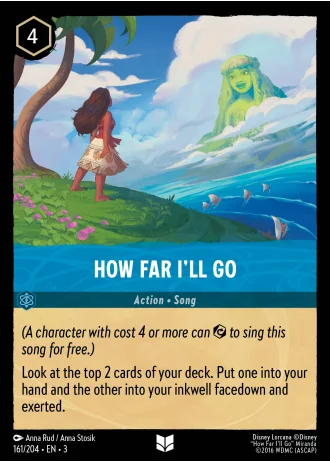 How Far I'll Go #161/204 — Into the Inklands