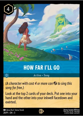 How Far I'll Go #28/204 — Into the Inklands