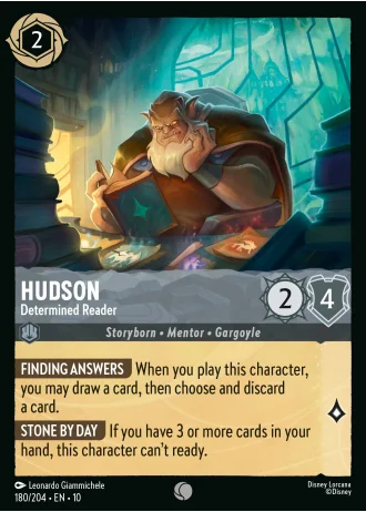 Hudson - Determined Reader #180/204 — Whispers in the Well