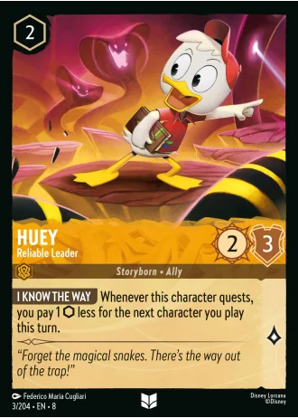 Huey - Reliable Leader #3/204 — Reign of Jafar