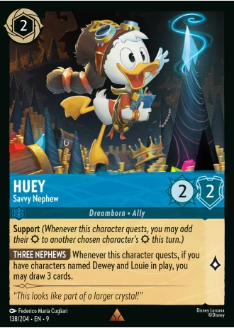 Huey - Savvy Nephew #138/204 — Fabled