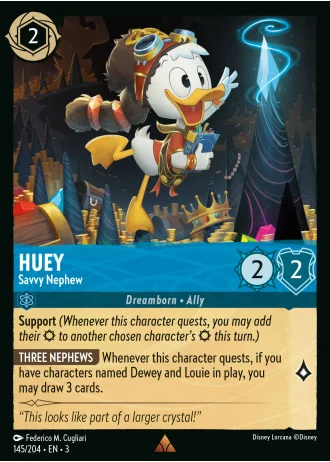 Huey - Savvy Nephew #145/204 — Into the Inklands