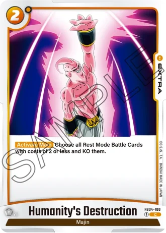 Humanity's Destruction FB04-100 — Ultra Limit (FB04)