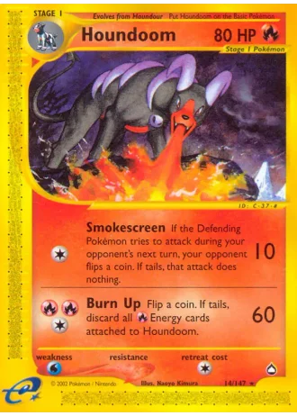 Hundemon #14/147 — Aquapolis