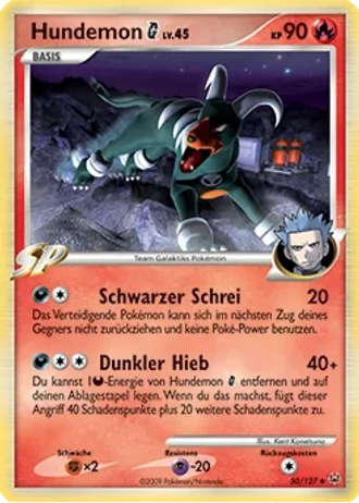 Hundemon G #50/127 — Platin