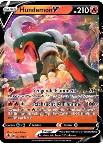 Hundemon V #21/189 — Flammende Finsternis