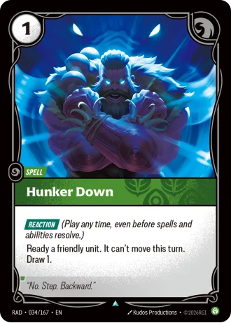 Hunker Down #034/167 — Radiance