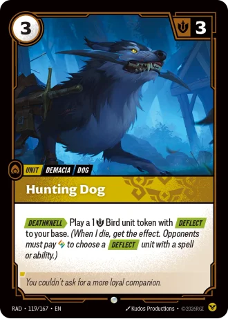 Hunting Dog #119/167 — Radiance