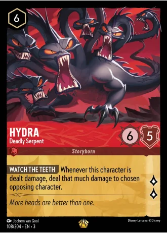 Hydra - Deadly Serpent #108/204 — Into the Inklands