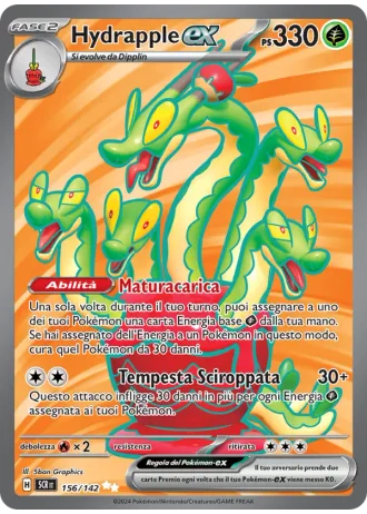 Hydrapple ex #156/142 — Corona Astrale