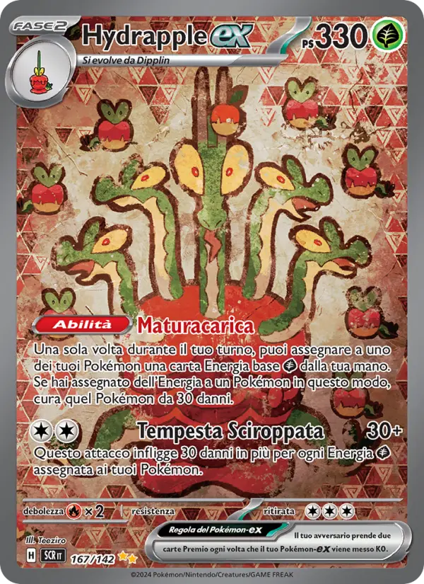 Hydrapple ex #167 — Corona Astrale
