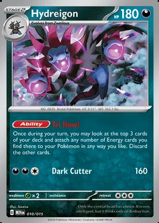 Hydreigon #10 — McDonald's Collection 2024