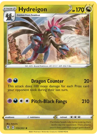 Hydreigon #115 — Evolving Skies