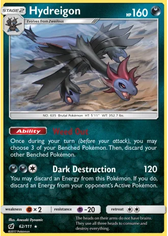 Hydreigon #62 — Crimson Invasion