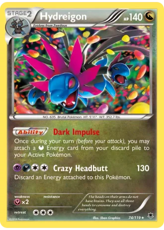 Hydreigon #74 — Phantom Forces