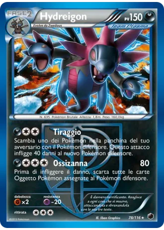 Hydreigon #78/116 — Glaciazione Plasma