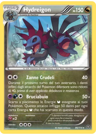 Hydreigon #86/114 — Vapori Accesi