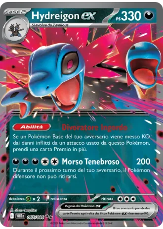 Hydreigon ex #067/86 — Fuoco Bianco
