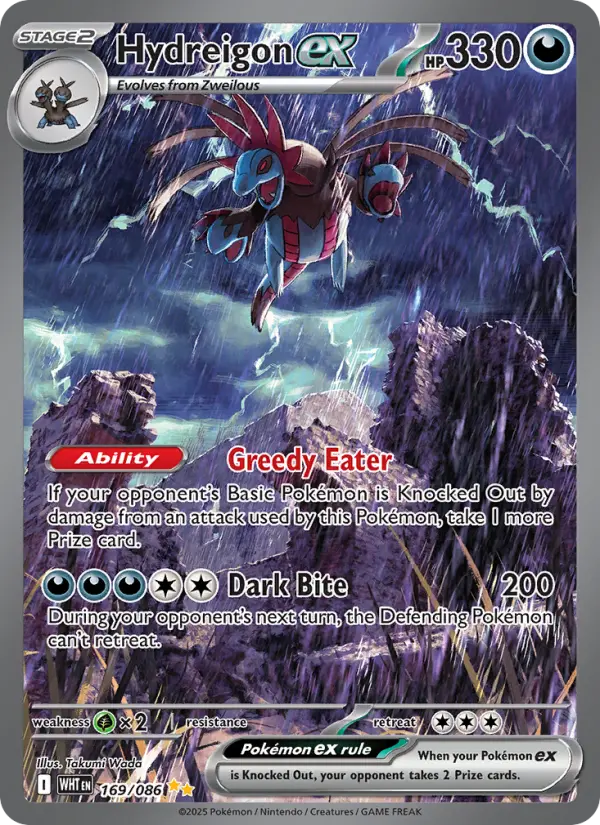 Hydreigon ex #169 — White Flare