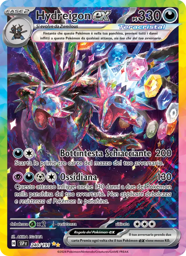 Hydreigon ex #240 — Scintille Folgoranti